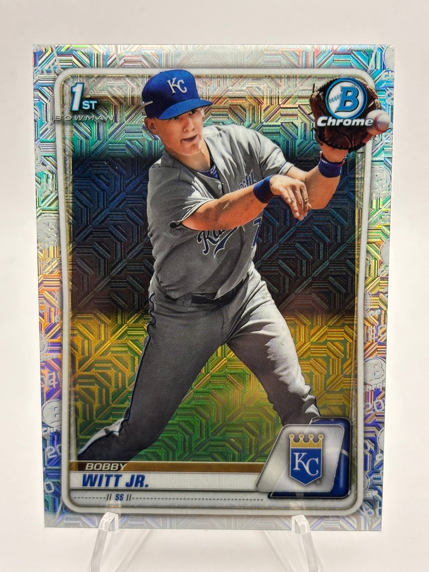 2020 Bowman Chrome Bobby Witt Jr. 1st Bowman Mojo