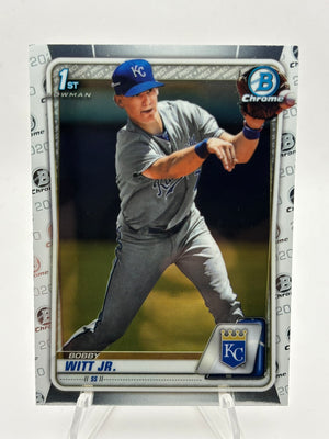 2020 Bowman Chrome Bobby Witt Jr. 1st Bowman