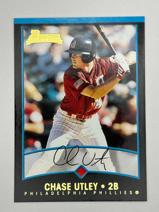2001 BOWMAN DRAFT PICKS #69 CHASE UTLEY ROOKIE