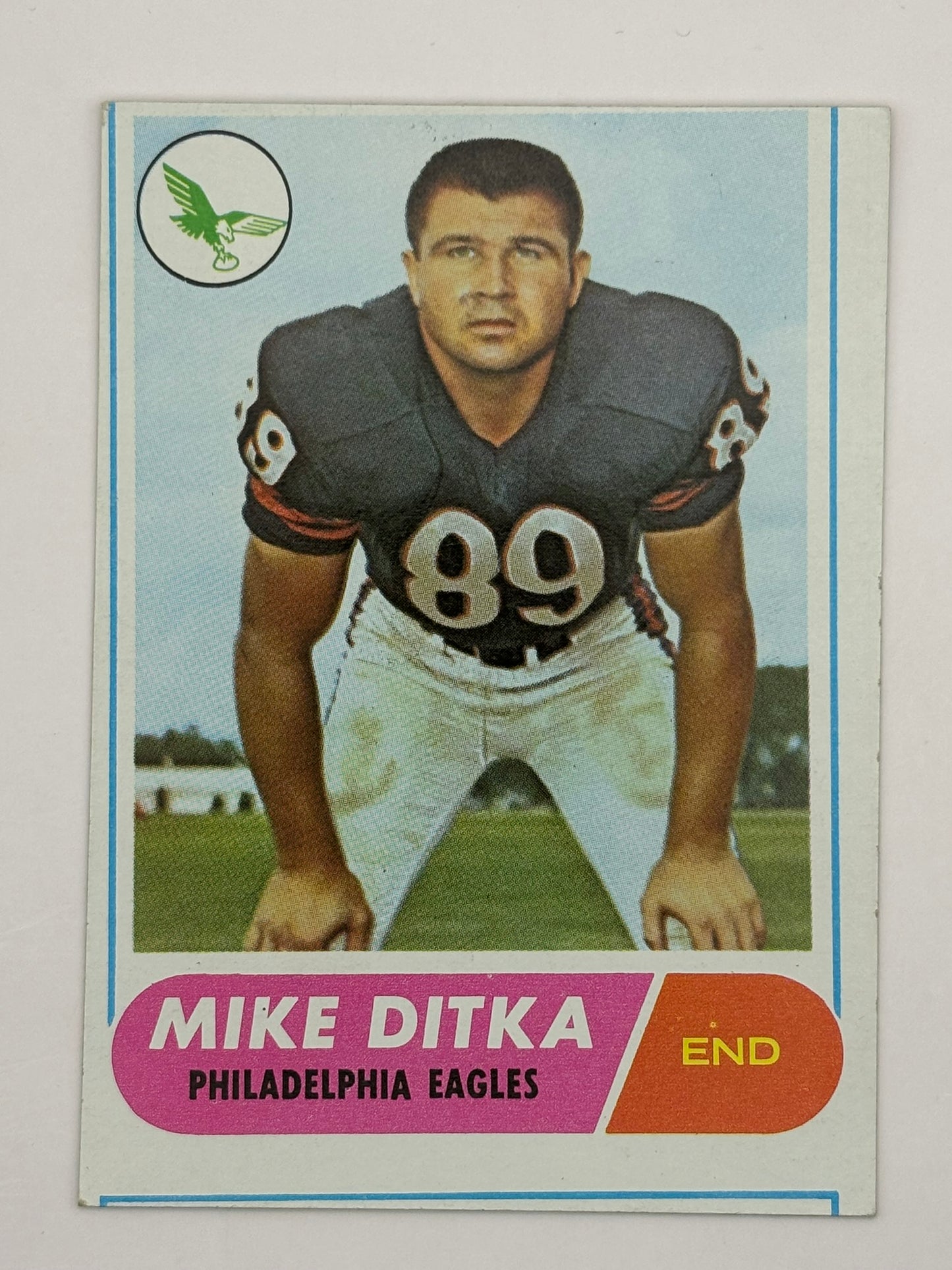 1968 Topps Football #162 Mike Ditka