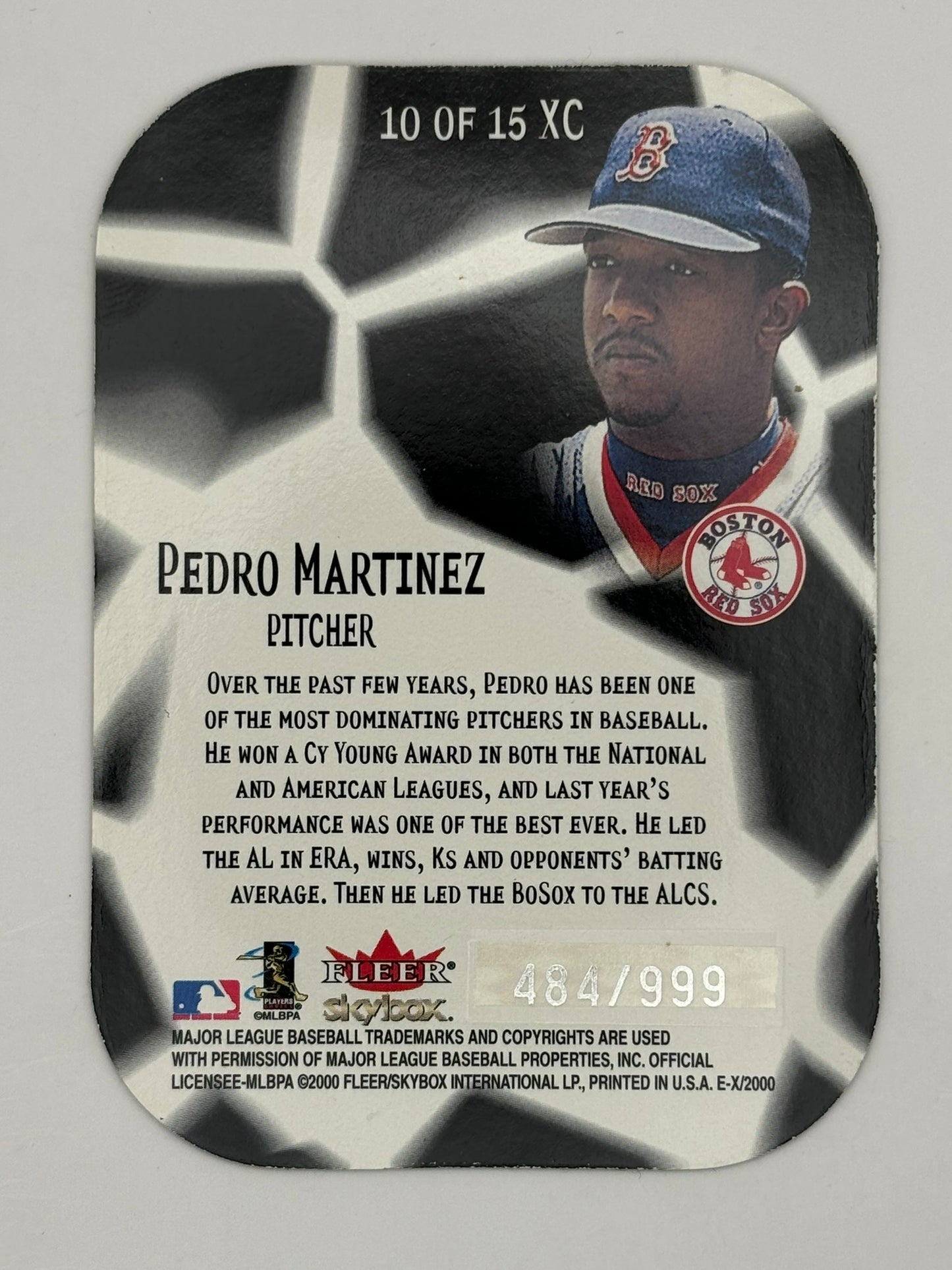 2000 EX E-Xceptional Green /999 Pedro Martinez #10XC
