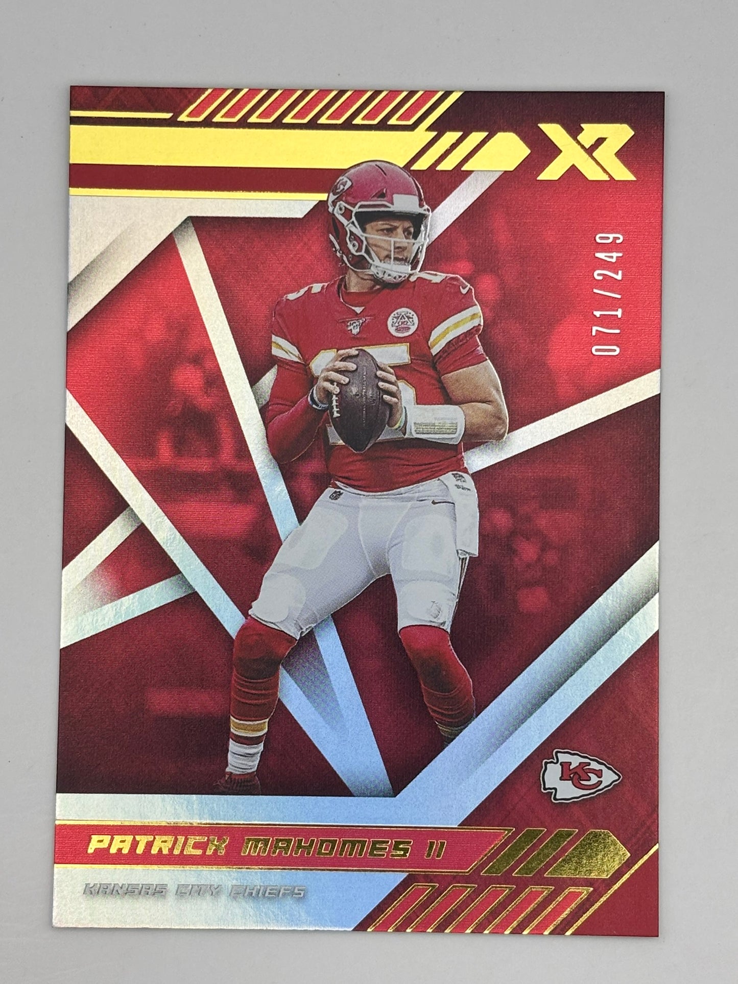 2020 Panini XR Red Patrick Mahomes II /249 #18