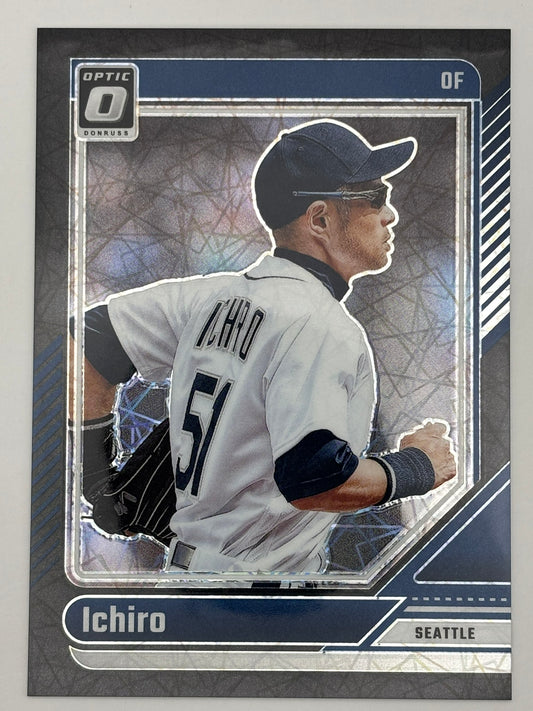 2024 Panini Donruss ICHIRO OPTIC BLACK VELOCITY PRIZM /39 MARINERS #75