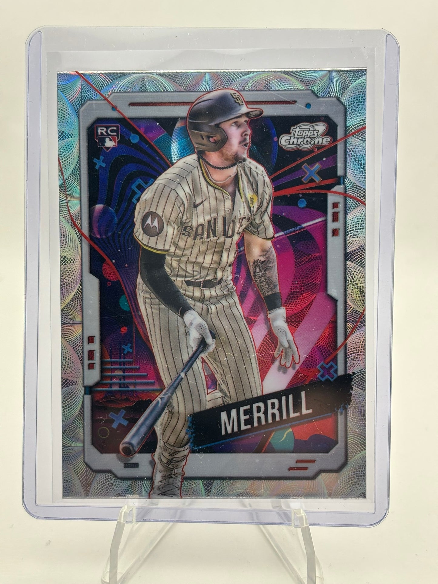 2024 Topps Cosmic Chrome Nucleus Refractors #194 Jackson Merrill RC ROOKIE SP