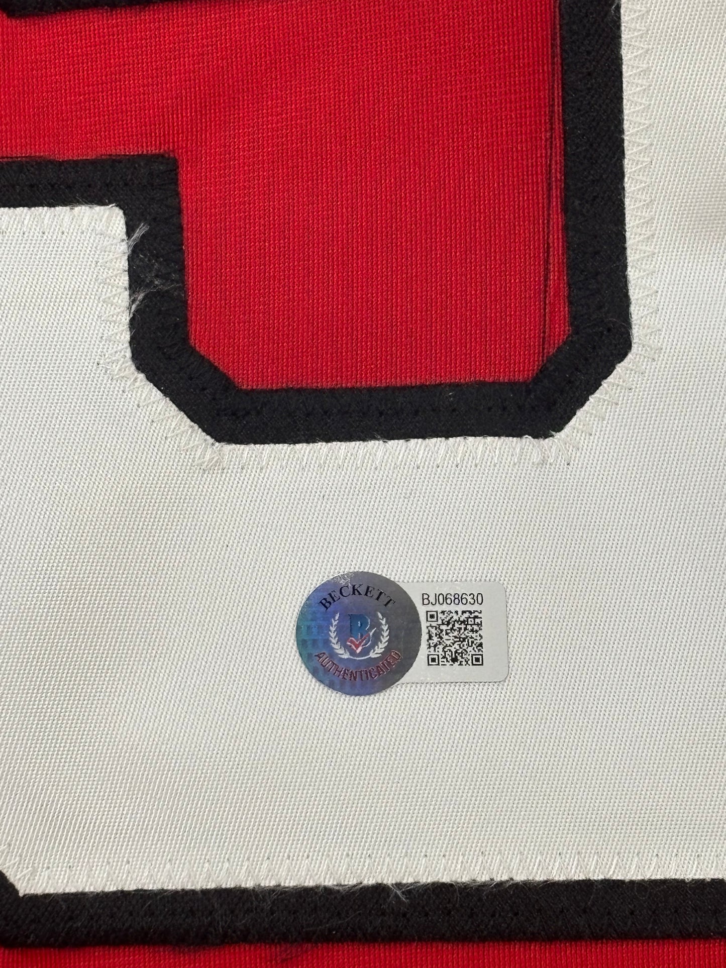 Bobby Hull Signed Jersey Blackhawks Auto The Golden Jet