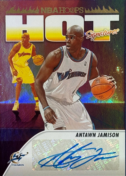 2023/24 Panini Hoops Antawn Jamison Hot Signatures Auto