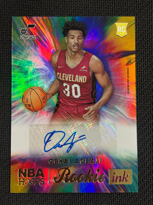 2022-23 Hoops Rookie Ink Ochai Agbaji