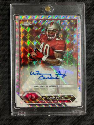 2024 Topps Composite Football William Floyd Chrome Auto