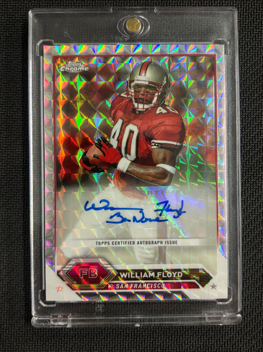 2024 Topps Composite Football William Floyd Chrome Auto