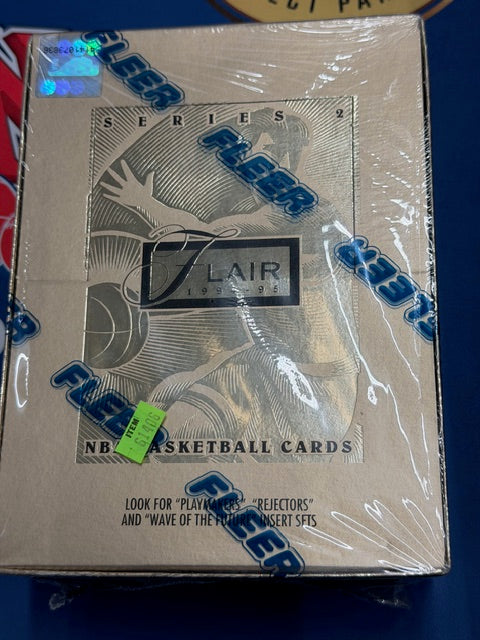 Fleer 1994-95 Flair Series 2 NBA Basketball Trading Card Box