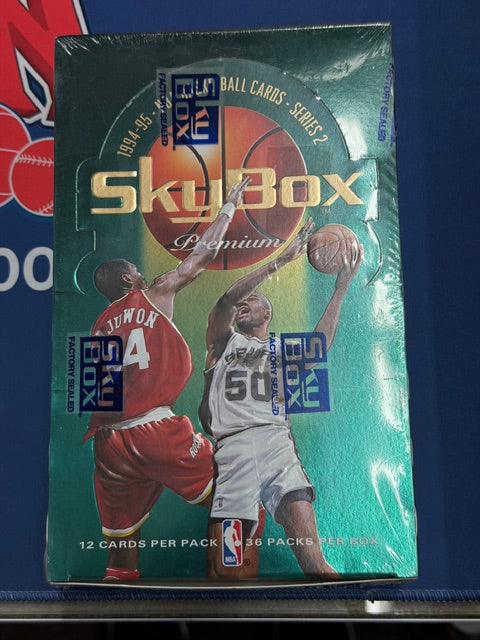1994-95 SKYBOX PREMIUM SERIES 2 BASKETBALL FACTORY SEALED 36 PACK HOBBY BOX NBA