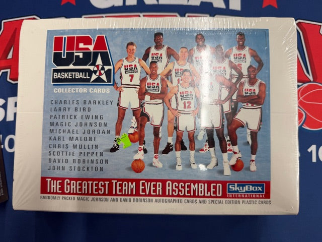 1992 Skybox USA Greatest Team Ever Assembled Factory Sealed Box