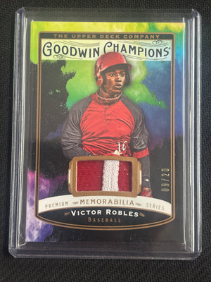 2019 Upper Deck Goodwin Champions Victor Robles Memorabilia /20