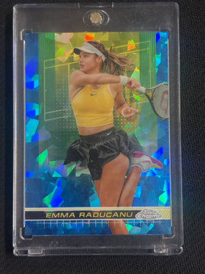 2024 Topps Chrome Sapphire Emma Raducanu
