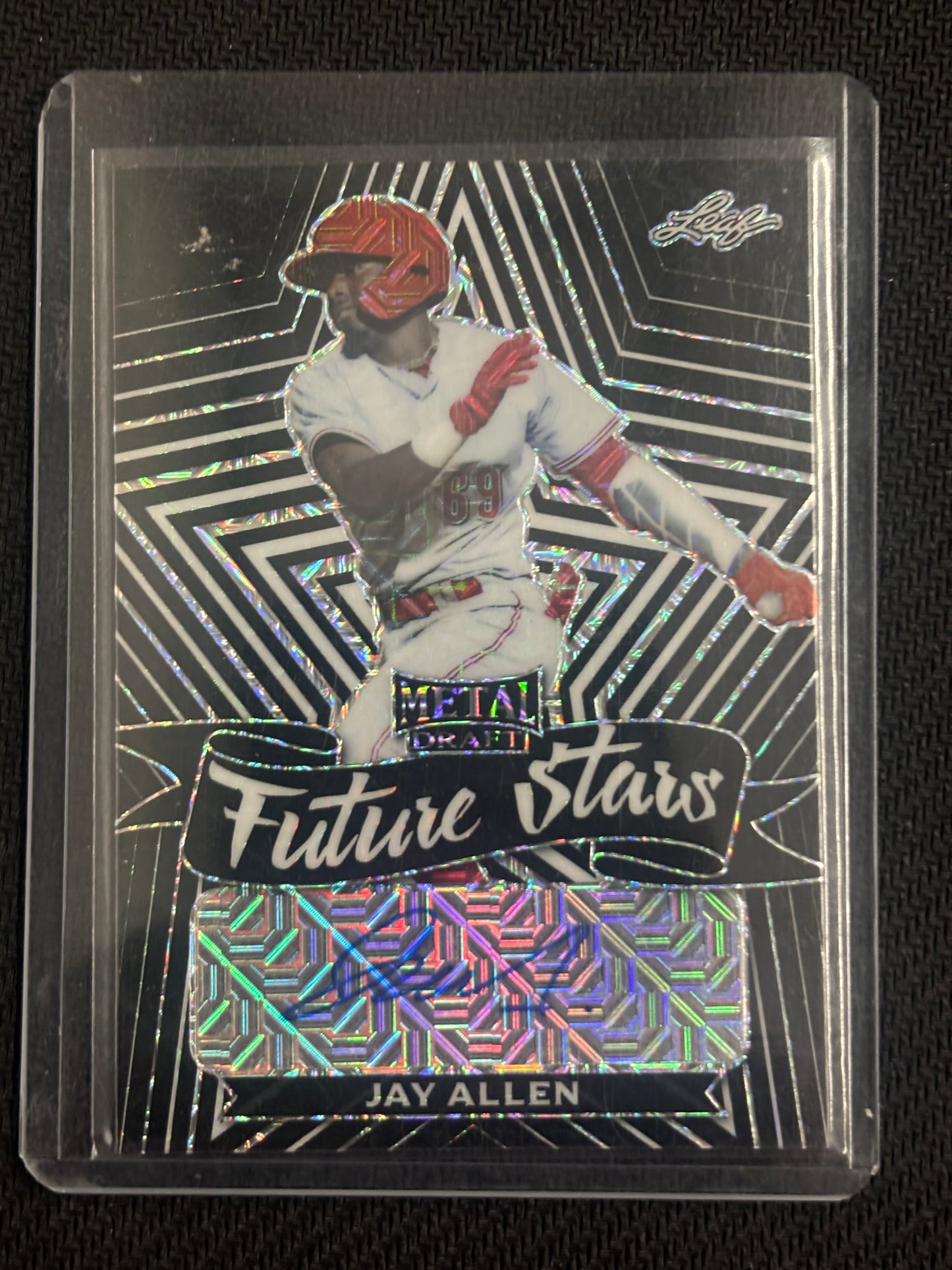 2021 Leaf Metal Draft - Future Stars Jay Allen Auto #FS-JA1 /4