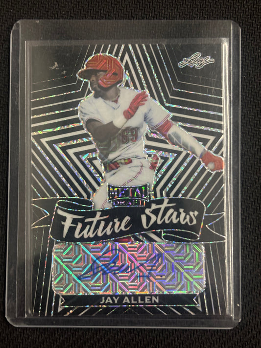 2021 Leaf Metal Draft - Future Stars Jay Allen Auto #FS-JA1 /4