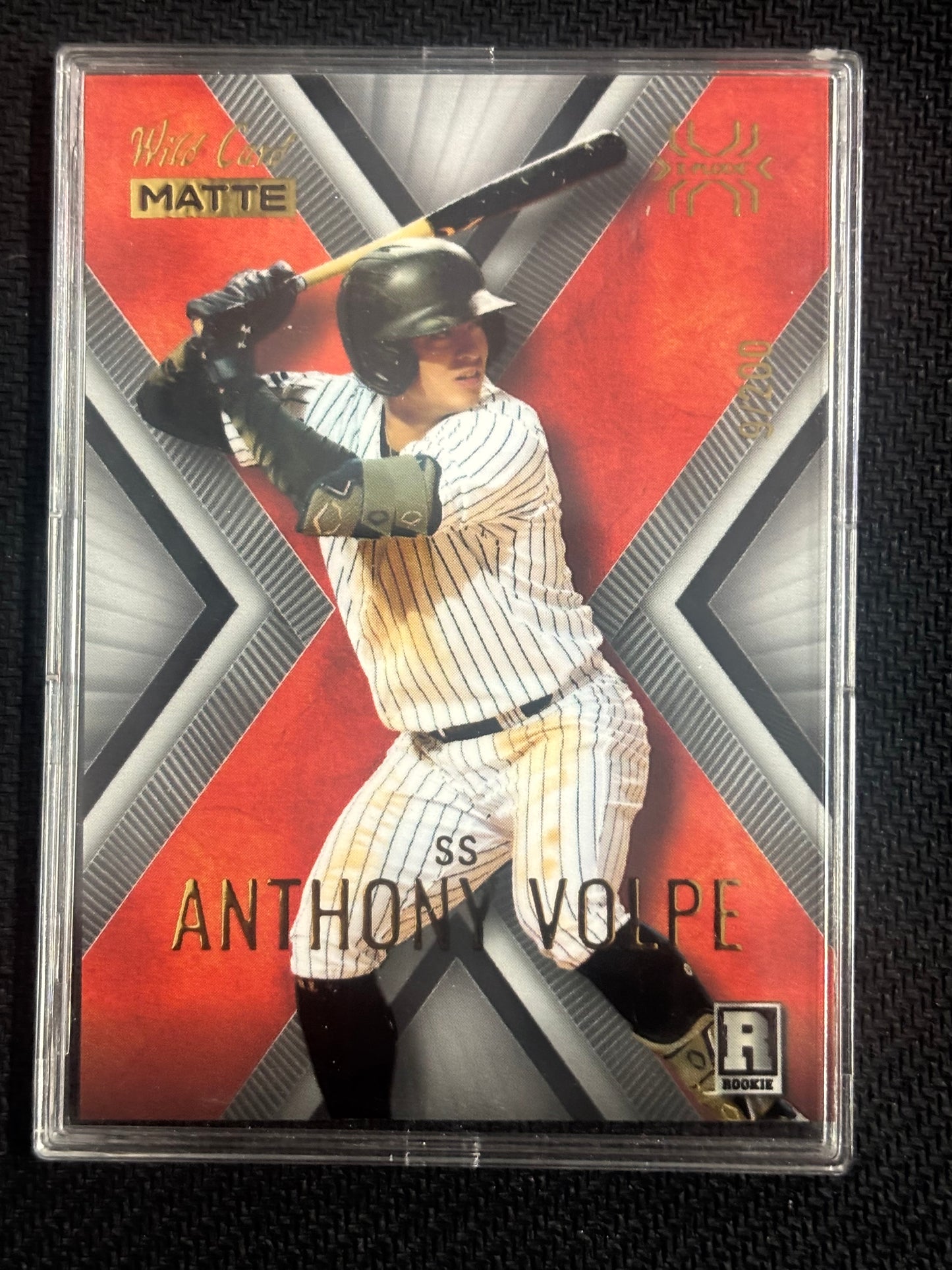 2023 Wild Card Matte Anthony Volpe X-Plode Orange #/200 RC Rookie