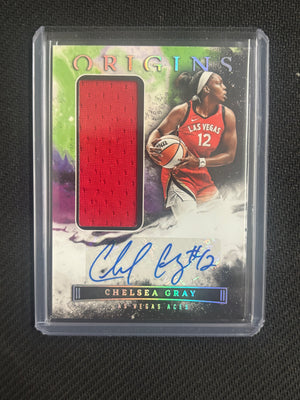 2023 Panini Origins WNBA Chelsea Gray Jersey Relic Auto #JA-CGY