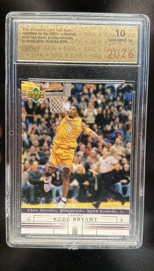2002 Upper Deck Spokesman Set Kobe Bryant #N-13 National Convention