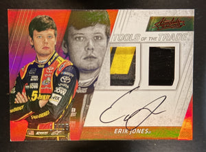 2017 Absolute Tools of the Trade Dual Material Relic Erik Jones Auto /25