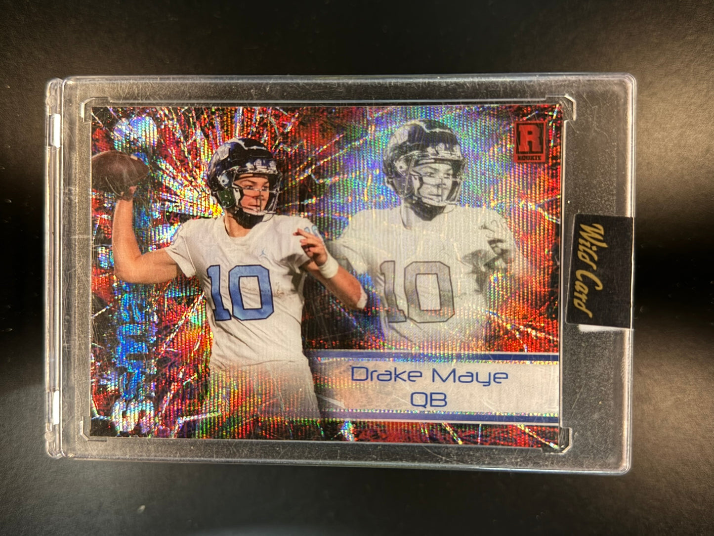 2023 Wild Card Alumination Drake Maye Smashing Rookie /10