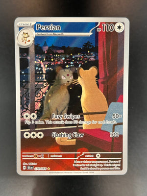 Persian 078/064 Shrouded Fable Illustration Rare IR Pokemon TCG