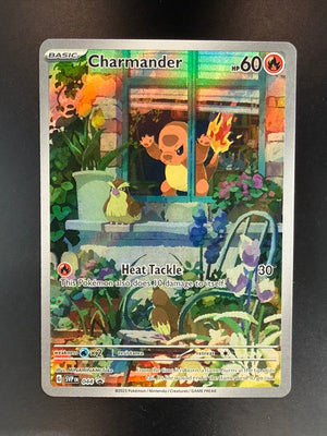 Charmander SVP 044 Scarlet Violet Black Star Promo Holo Pokemon TCG