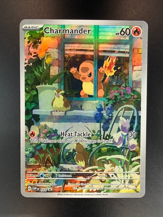 Charmander SVP 044 Scarlet Violet Black Star Promo Holo Pokemon TCG