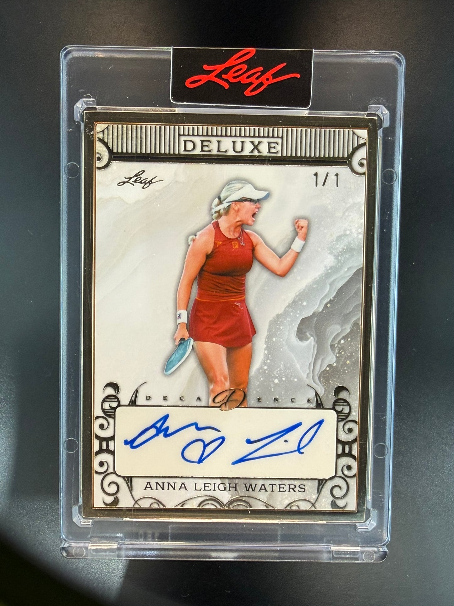 2026 Leaf Decadence Anna Leigh Waters Deluxe Auto D-ALW 1/1 Pickleball