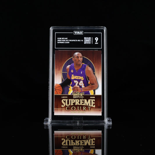 2008 Fleer Hot Prospects Kobe Bryant #SC-10 Supreme Court TAG 9