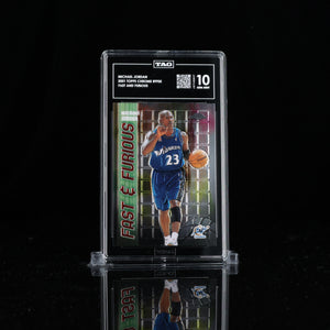 2001-02 Topps Chrome Michael Jordan Fast and Furious #FF05 TAG 10