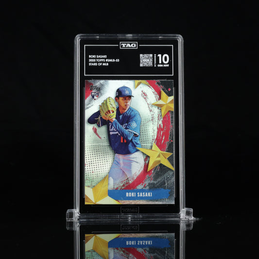 2025 Topps Series 2 - Stars of MLB Roki Sasaki #SMLB-53 RC TAG 10
