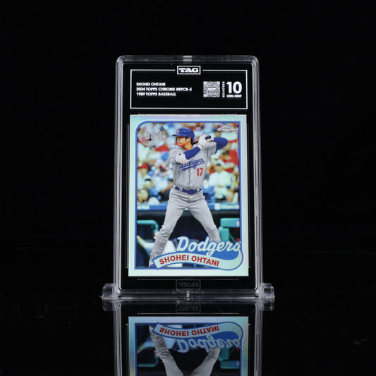 2024 Topps Chrome Shohei Ohtani 1989 35th Anniversary TAG 10