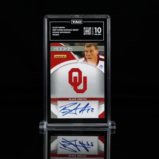 2009 Panini National Promo Blake Griffin Rookie Auto TAG 10