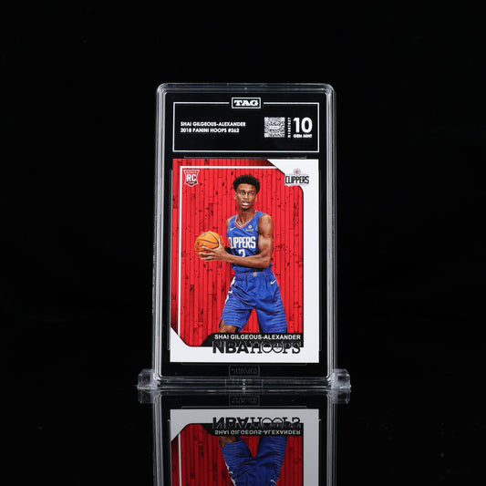 2018-19 Panini Hoops #262 Shai Gilgeous Alexander RC Rookie TAG 10 GEM MINT