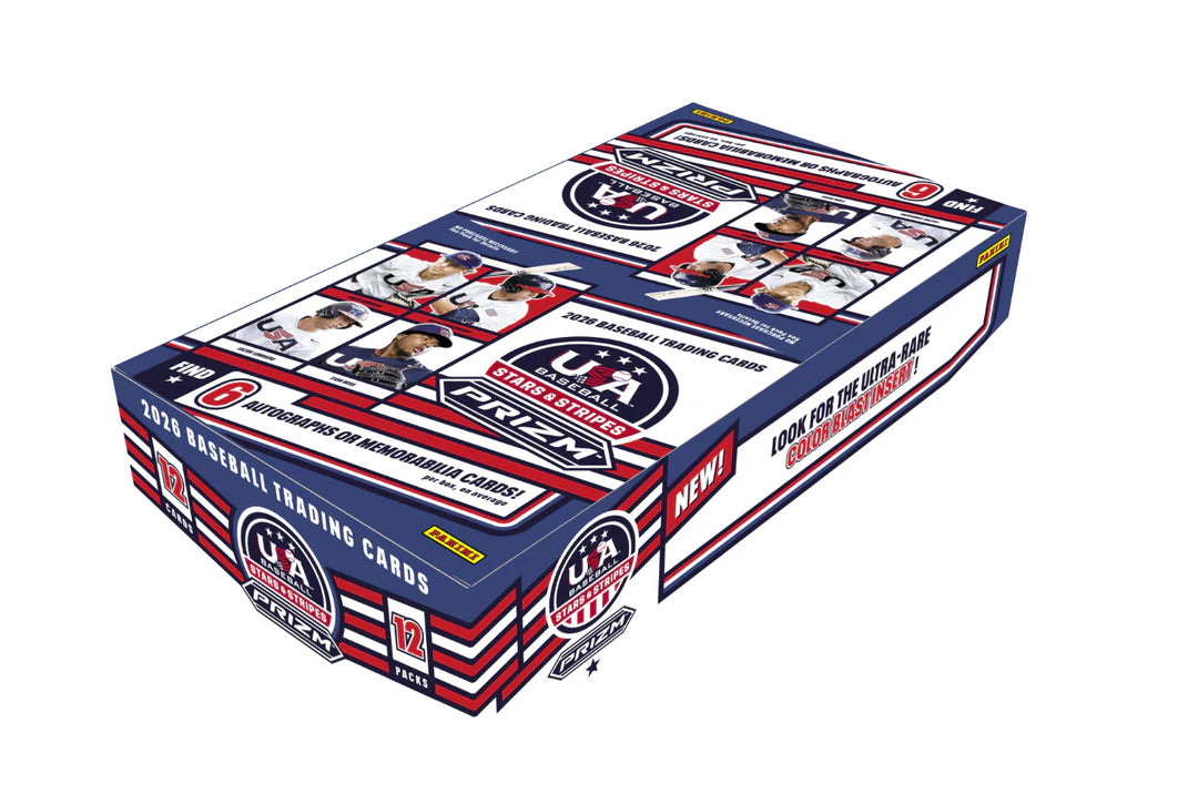 2026 Panini Prizm USA Stars & Stripes Hobby Baseball