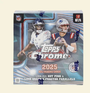 2025 Topps Chrome Football Mega Box