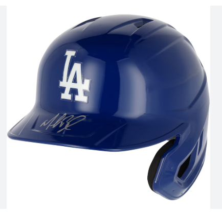 Mookie Betts Signed Dodgers Full-Size Batting Helmet (Fanatics)