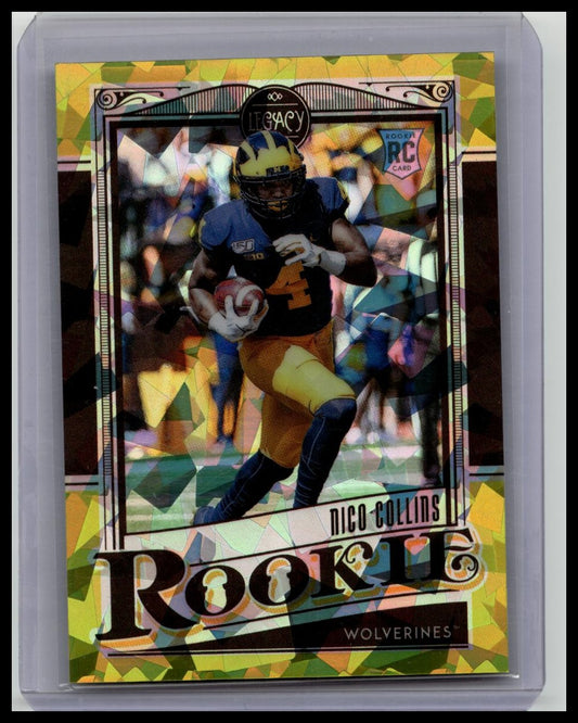 2021 Panini Chronicles Legacy #160 Nico Collins Rookie RC Texans /25