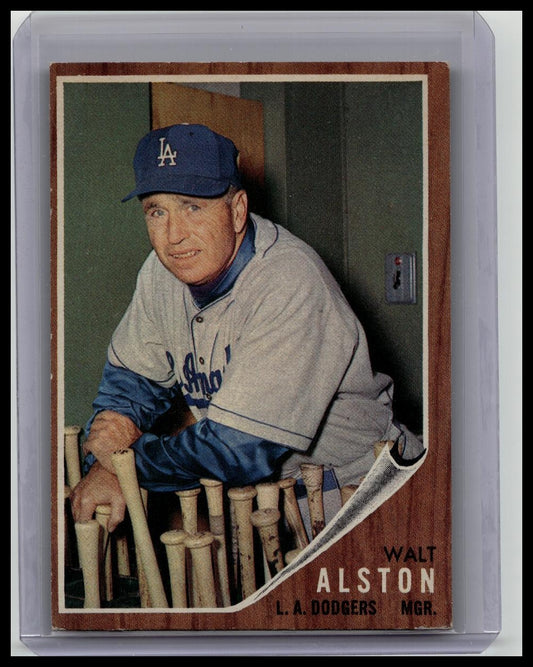 1962 Topps #217 Walter Alston