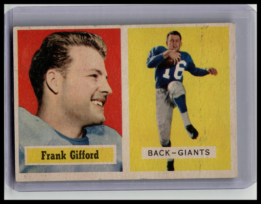 1957 Topps Frank Gifford