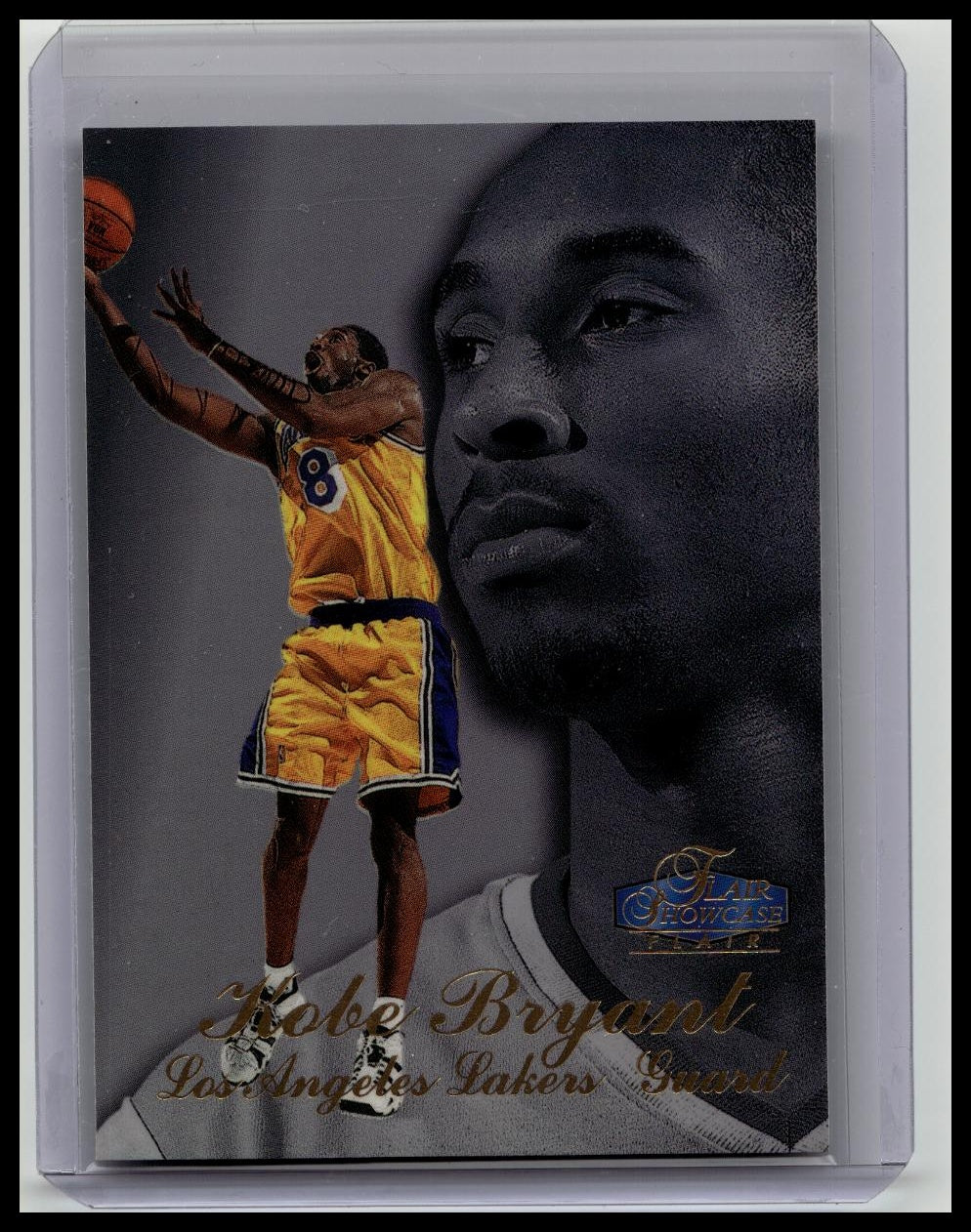 1997-98 Flair Showcase Kobe Bryant Sec 2 Row 3 Seat 18 Showtime LA Lakers