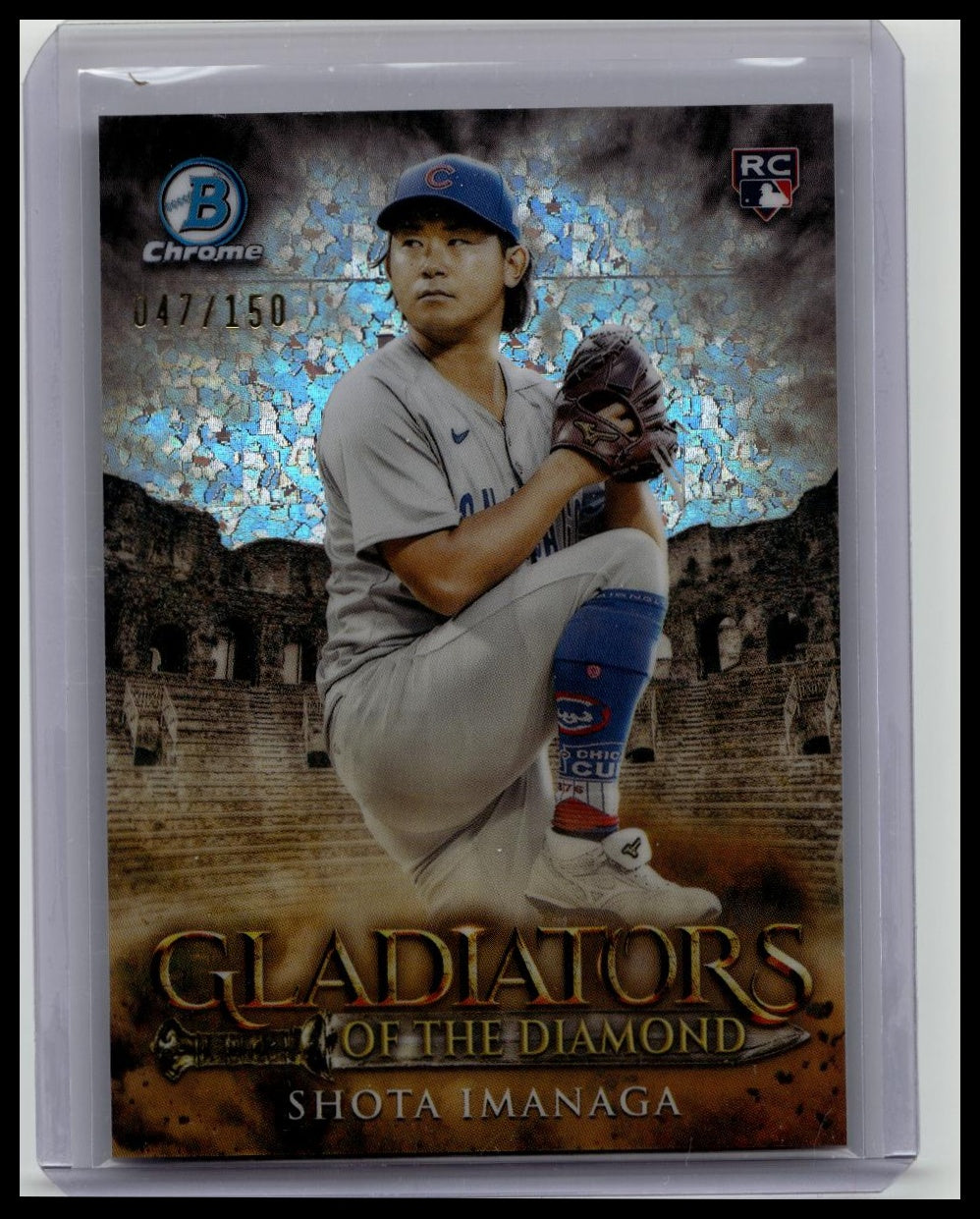 2024 Bowman Chrome Gladiators of the Diamond Refractor /150 Shota Imanaga Rookie