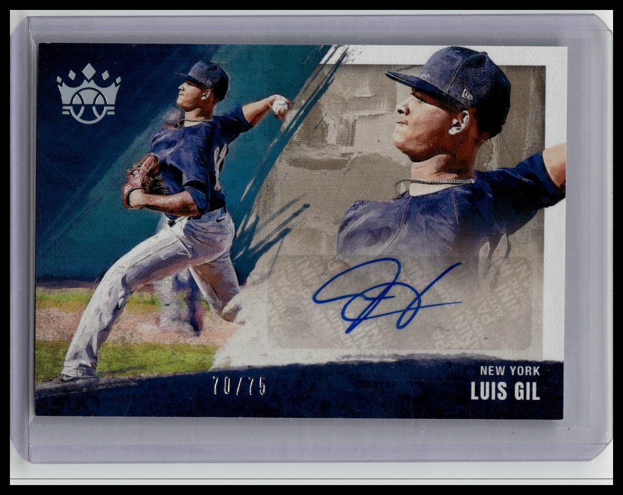 2022 Panini Diamond Kings Luis Gil Auto /25