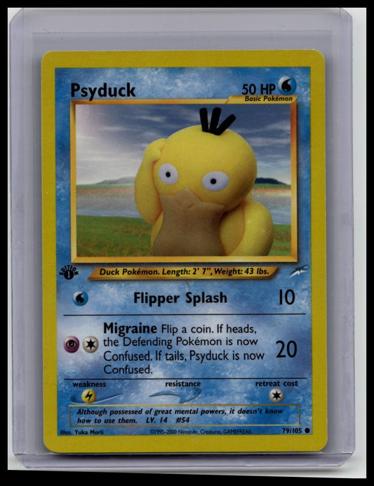 Pokémon TCG - Psyduck 79/105 Neo Destiny 1st Edition