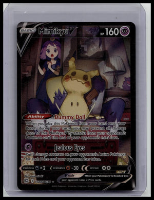 Pokémon TCG Mimikyu V TG16/TG30 Brilliant Stars TG Ultra Rare Full Art Holo EN