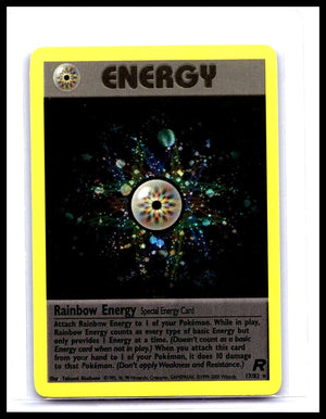 Rainbow Energy #17/82 Holo Team Rocket 2000
