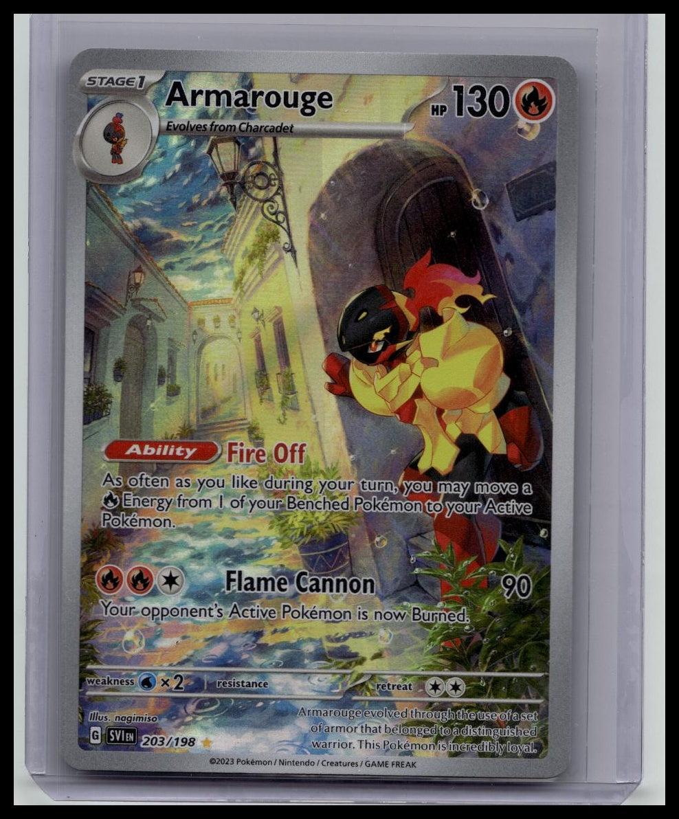 2023 Pokémon Armarouge Scarlet & Violet Holo 203/198