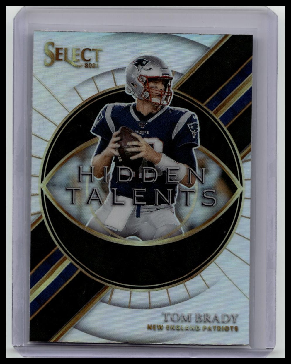 Tom Brady - 2021 Panini Select - Hidden Talents #HT-1 Silver Prizm