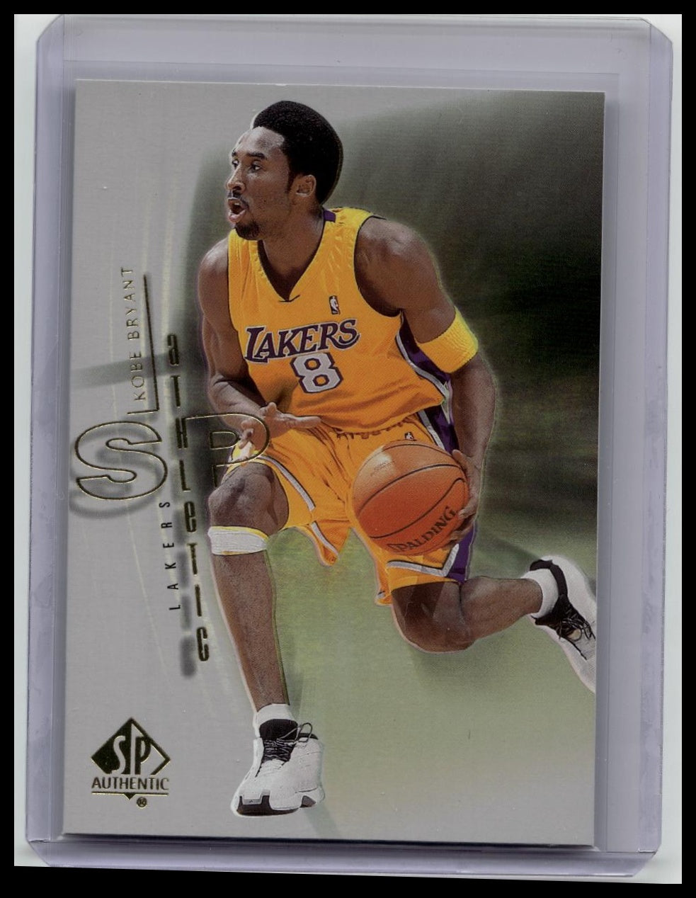 2000-01 SP Authentic Kobe Bryant Athletic #A5 Los Angeles Lakers